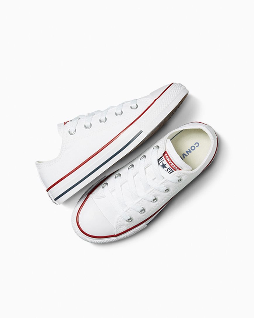 Boys' Converse Chuck Taylor All Star Classic Low Top Shoes White | AU 183E6X